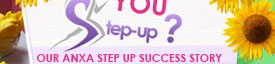 How do you step up? OUR ANXA STEP UP SUCCESS STORY